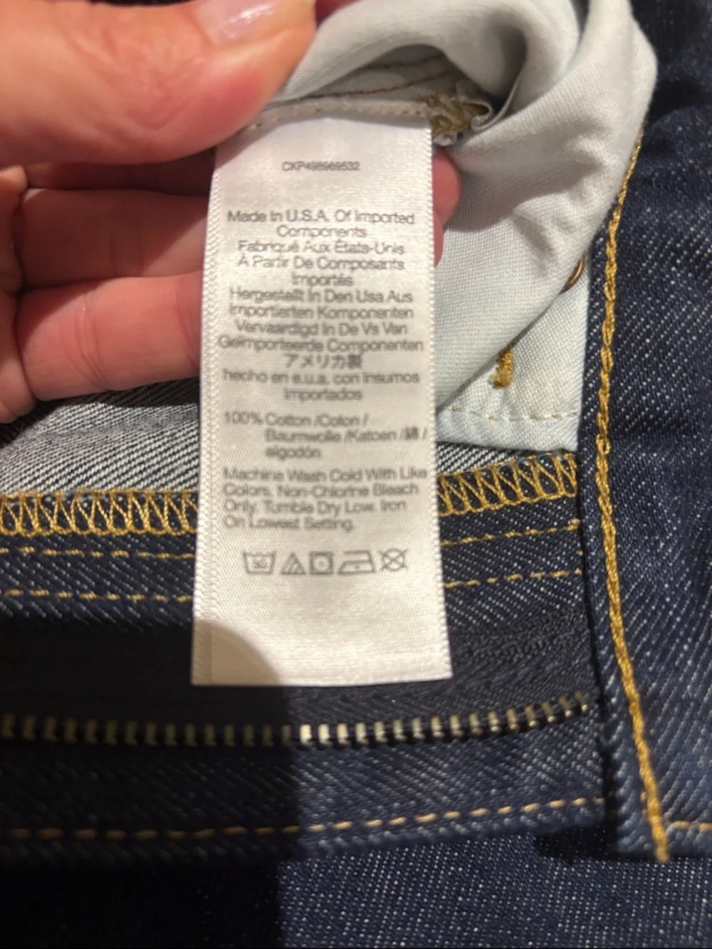 NWT Madewell Balloon Jean dark wash - Picture 4 of 9